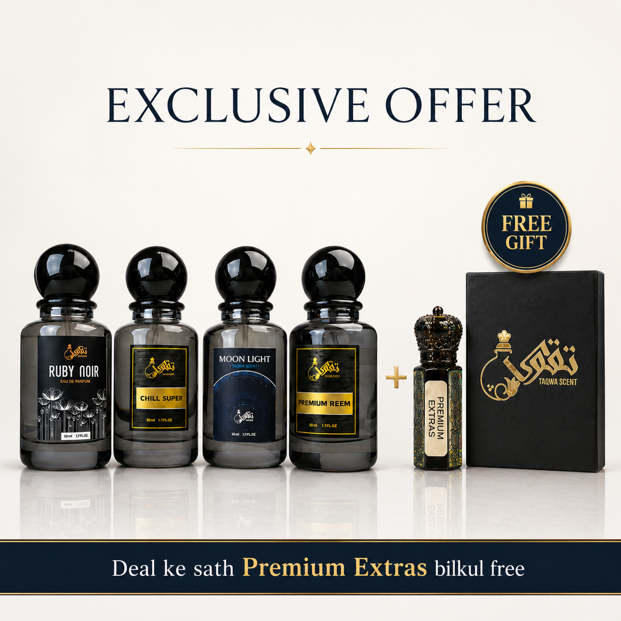 4X BEST SELLING UNISEX PERFUME
