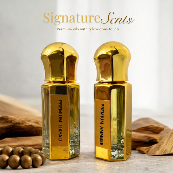 Premium Amber & Premium Liayli Attar - 6ml